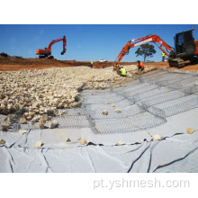 Gabion Basket Mattress para proteção do rio